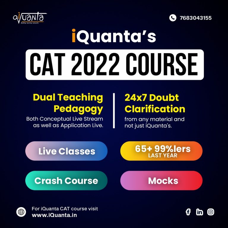 CAT Preparation Strategy By 99%ilers | CAT Exam 2022 By IQuanta