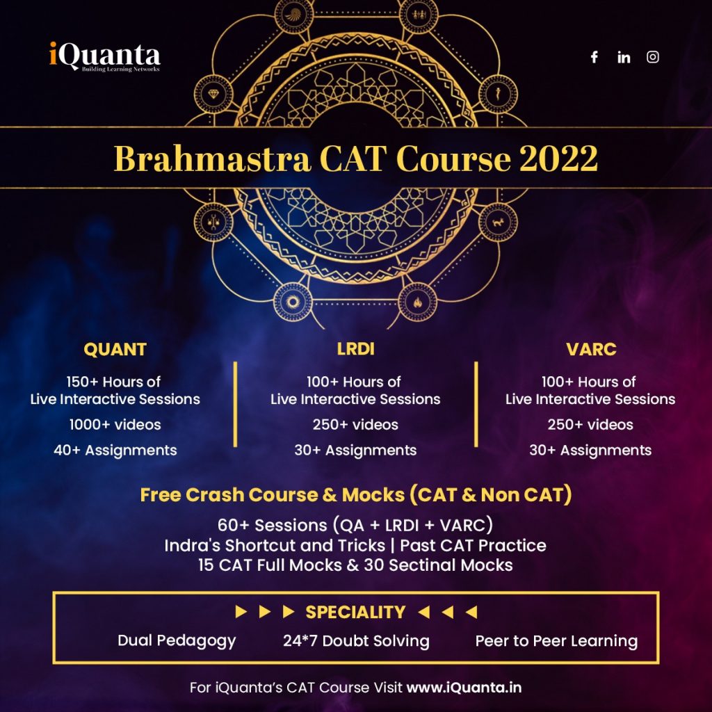 IQuanta's CAT 2023 Last Batch | Course Structure & CAT Syllabus - IQuanta