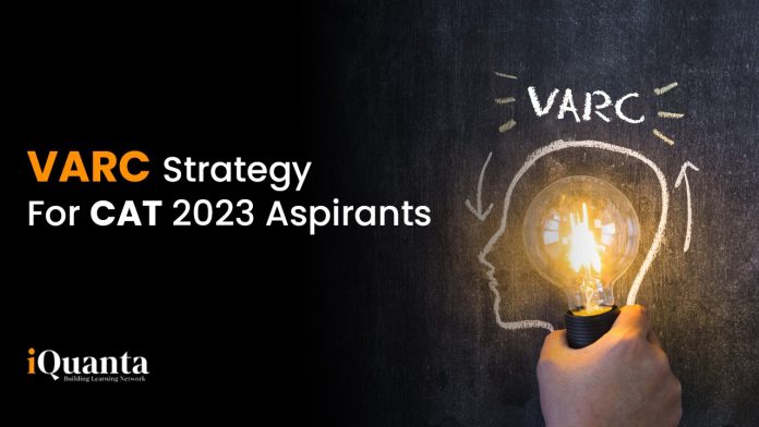 varc strategy for cat 2023 aspirants