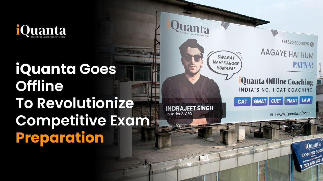 IQuanta : India's No. 1 CAT Online Coaching Goes Offline To ...