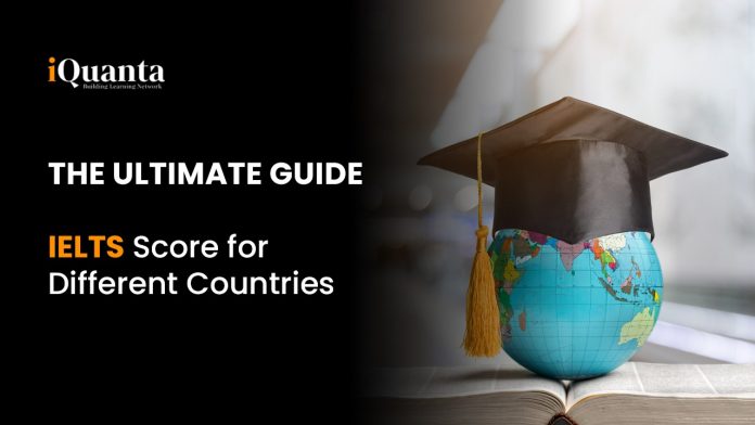 ielts score for different countries