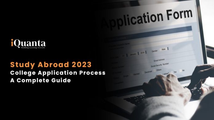 study abroad college application process