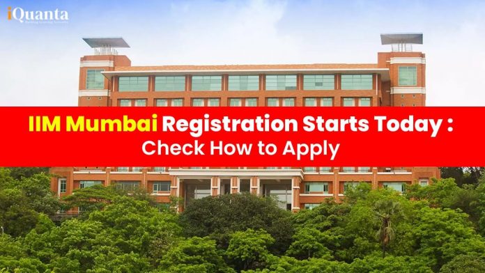 IIM Mumbai Regsitration