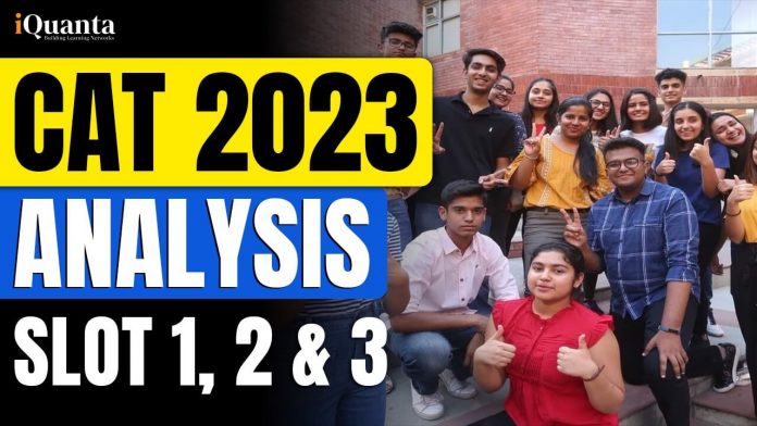 CAT 2023 Exam Analysis