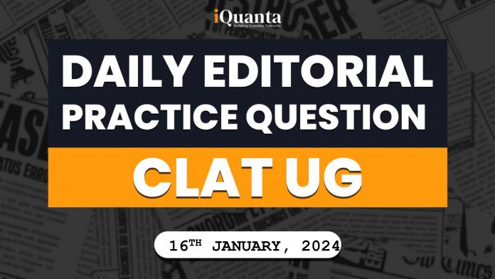 CLAT Daily Questions