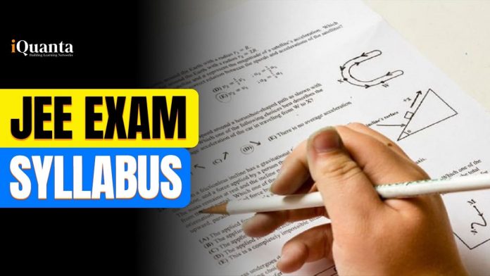 IIT JEE Exam Syllabus