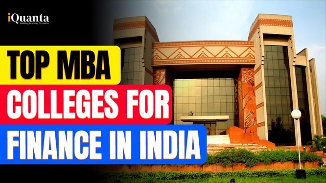 Best MBA Colleges for Finance in India