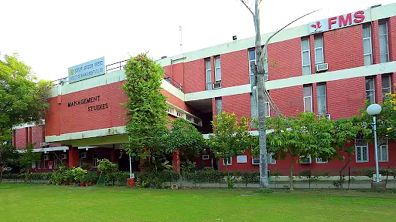 Image of FMS Delhi campus showcasing its legacy and academic excellence in management education.