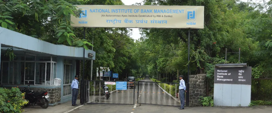 Image of NIBM Pune campus, specializing in banking and finance, a top private MBA college for 2024