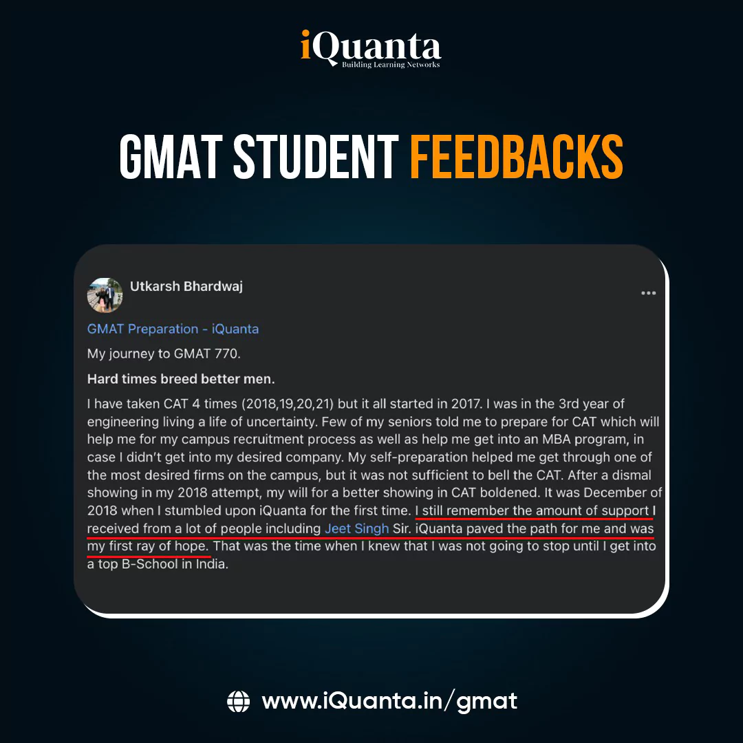 GMAT Online Coaching