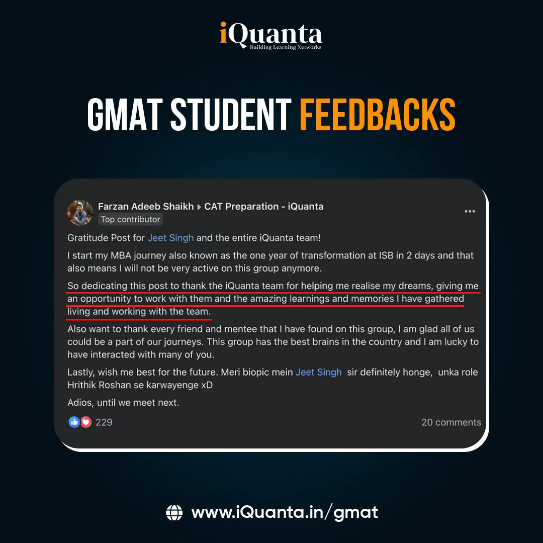 GMAT Online Coaching