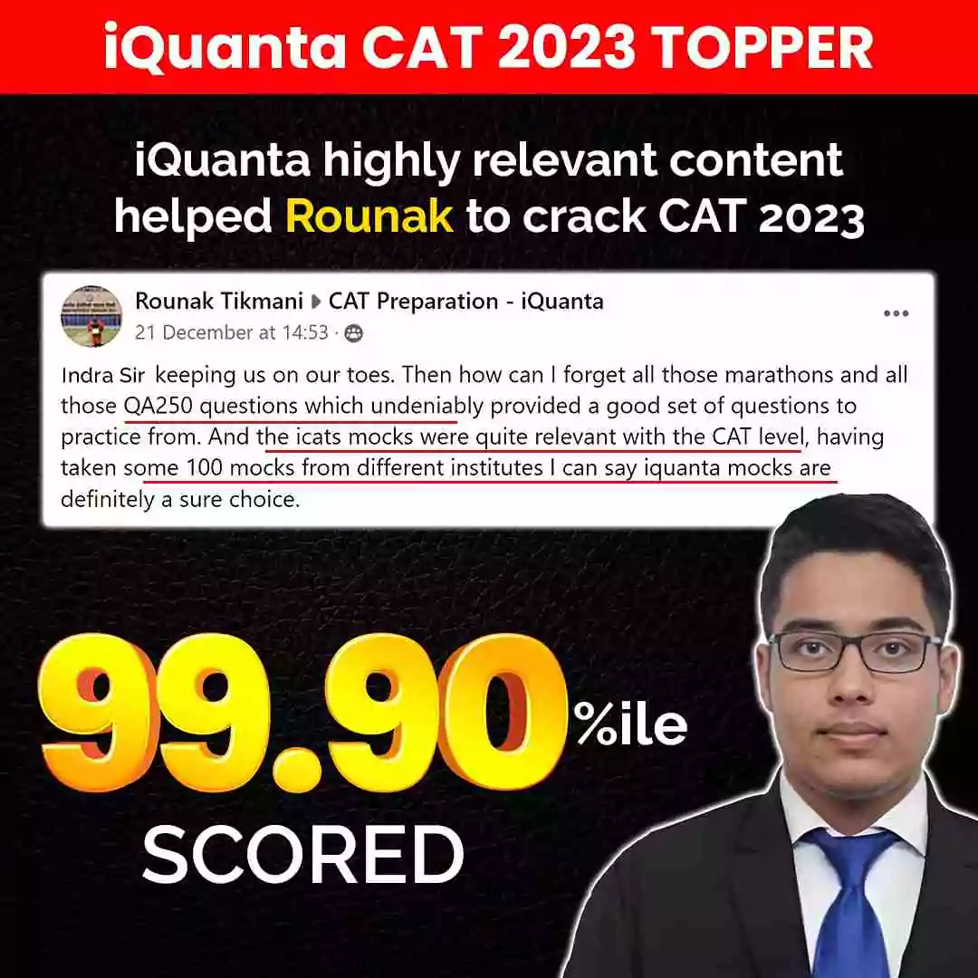 iQuanta toppers feedbacks