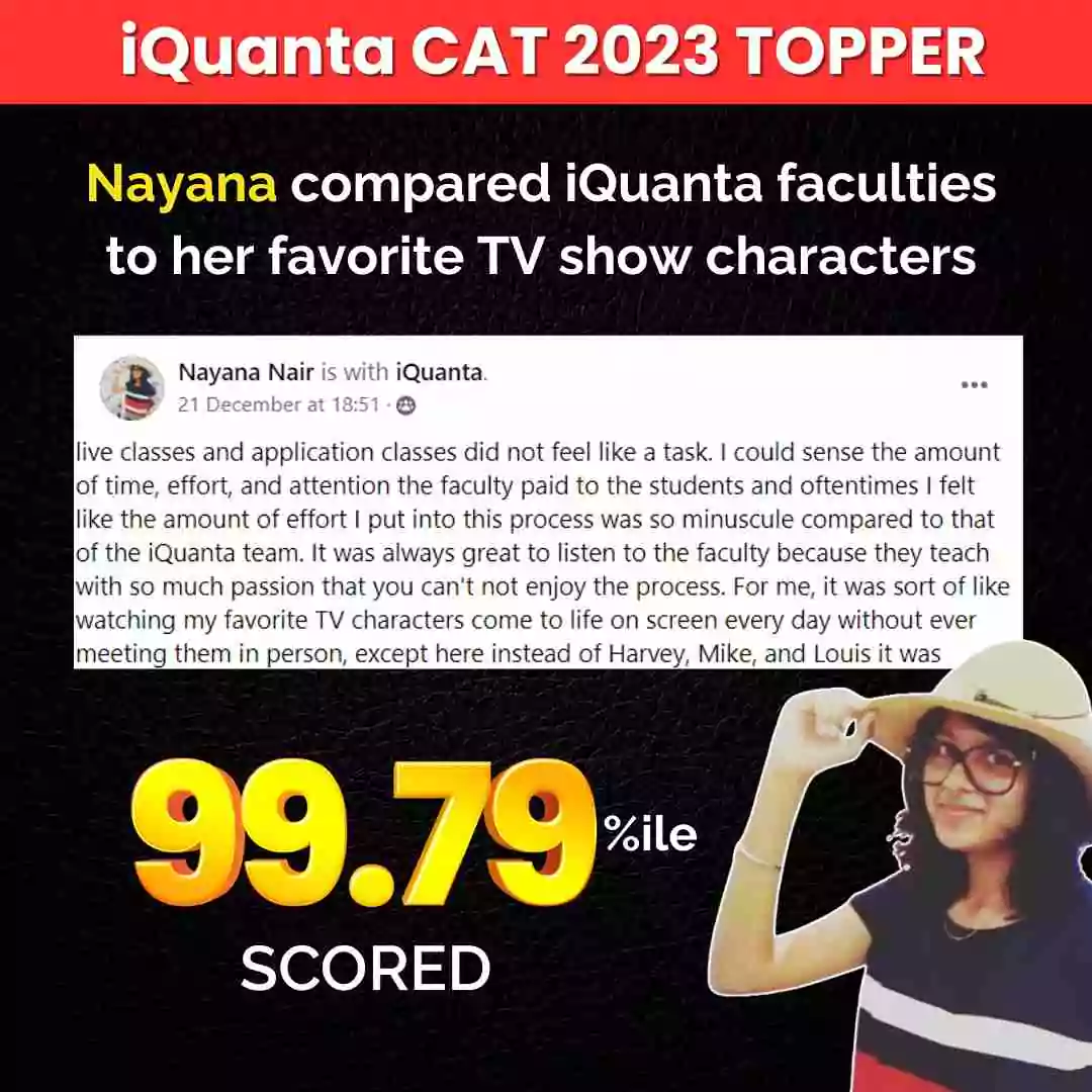 iQuanta toppers feedbacks