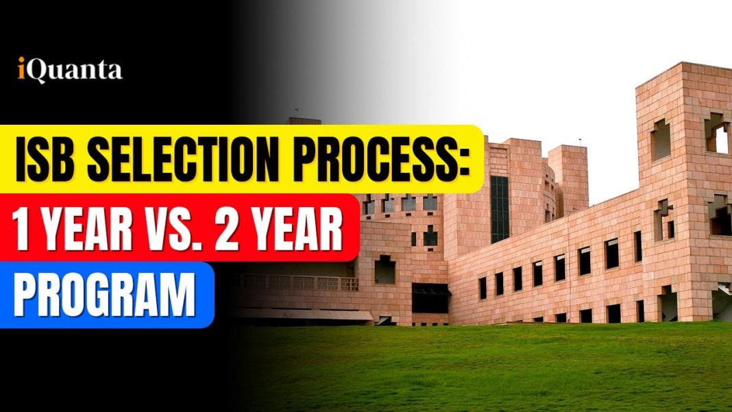 ISB Selection Process