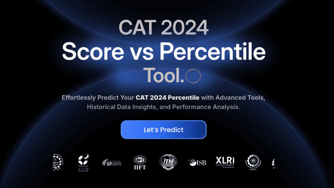 CAT Score vs percentile tool by iQuanta