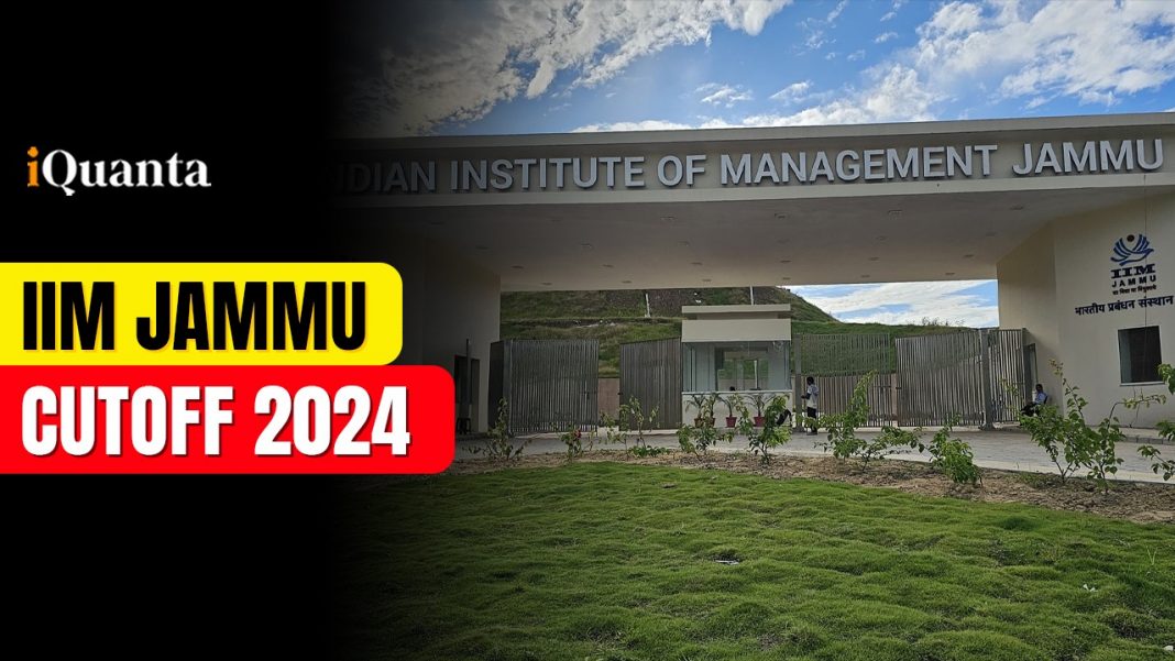 IIM Jammu Cutoff 2024