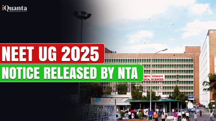 NEET UG Notification 2025