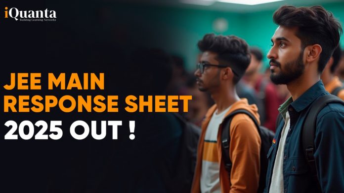 JEE Main Response Sheet Released