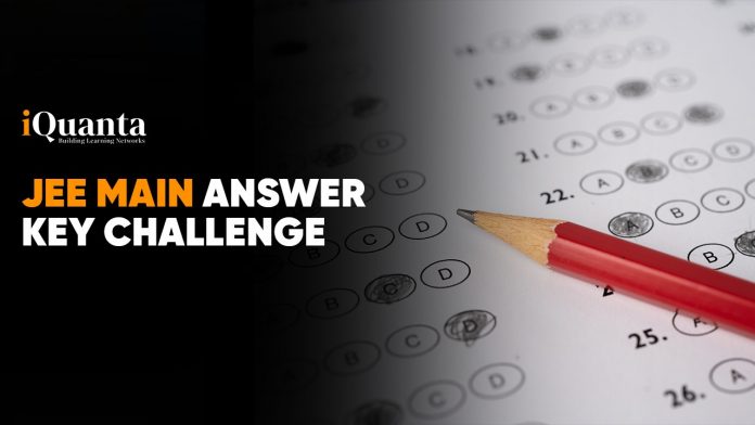 JEE Main Answer Key Challenge