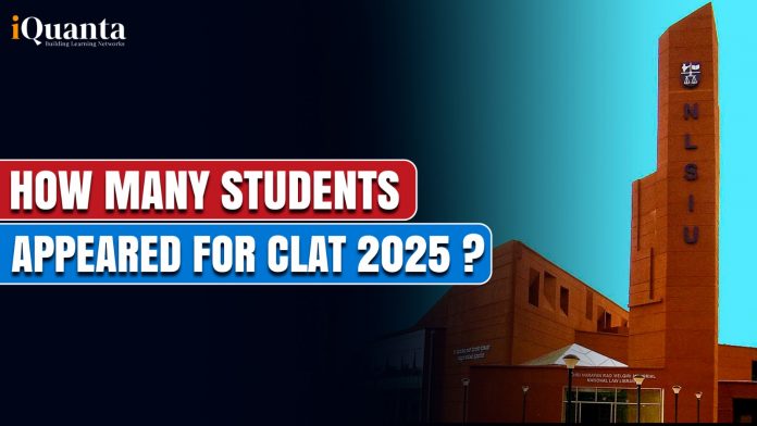 How many students appeared for CLAT 2025?