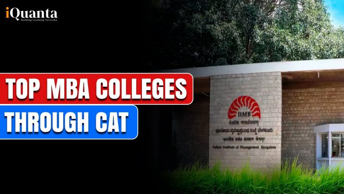 Top MBA Colleges Through CAT