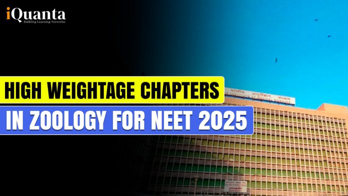 High Weightage Chapters in Zoology for NEET